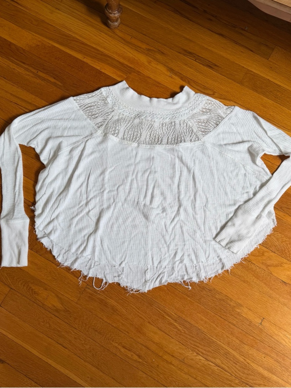 Free People Spring Valley Top White Small